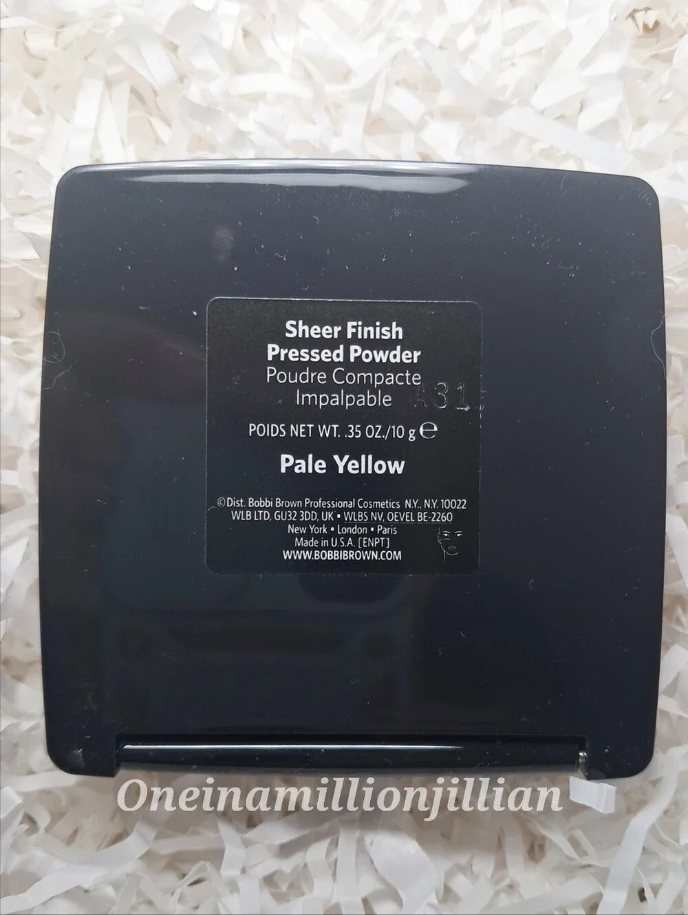 Bobbi Brown Sheer Finish Pressed Powder - Pale Yellow